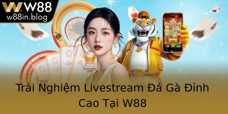 Trải Nghiệm Livestream Đá Gà Đỉnh Cao Tại W88